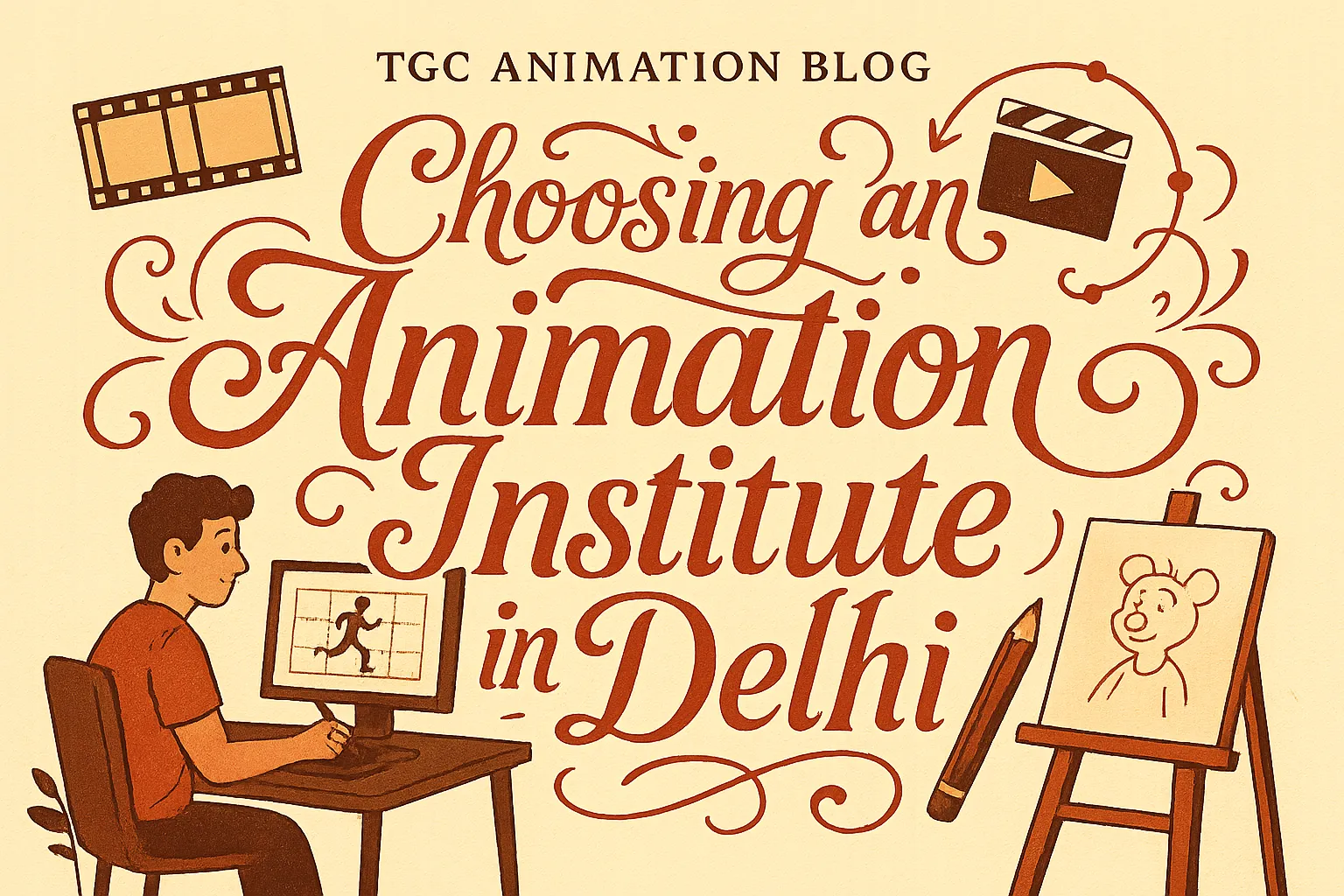 Choosing An Animation Institute In Delhi
